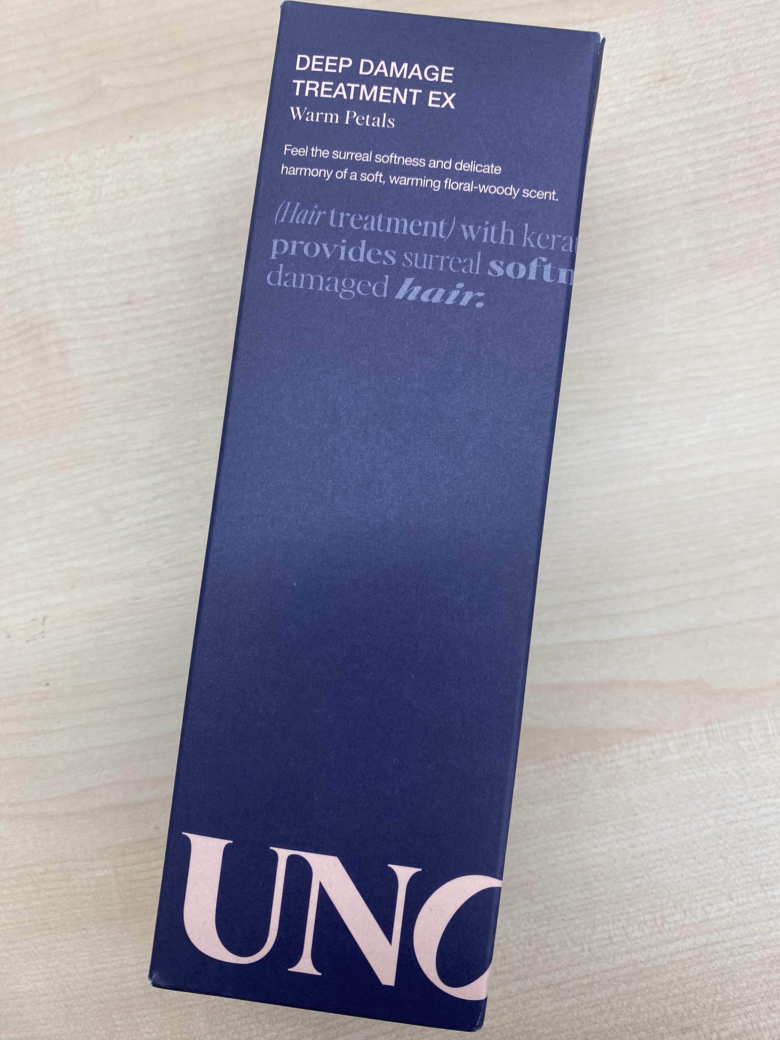 ディープダメージトリートメントEX/UNOVE/洗い流すヘアトリートメントを使ったクチコミ（3枚目）