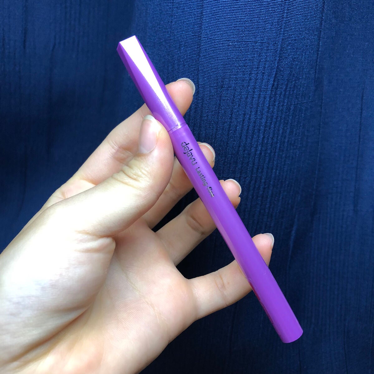 「密着アイライナー」ショート筆リキッド/デジャヴュ/リキッドアイライナーを使ったクチコミ(2枚目)