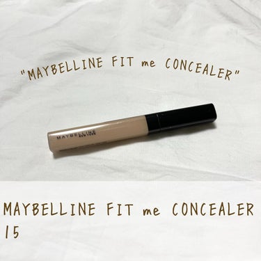 フィットミー コンシーラー 15/MAYBELLINE NEW YORK/コンシーラーを使ったクチコミ（1枚目）