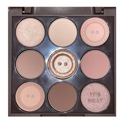 マイフェイブムードアイパレット 9カラー/HOLIKA HOLIKA/アイシャドウパレットを使ったクチコミ(4枚目)