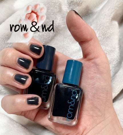 ムードペブルネイル/rom&nd/マニキュアを使ったクチコミ(1枚目)