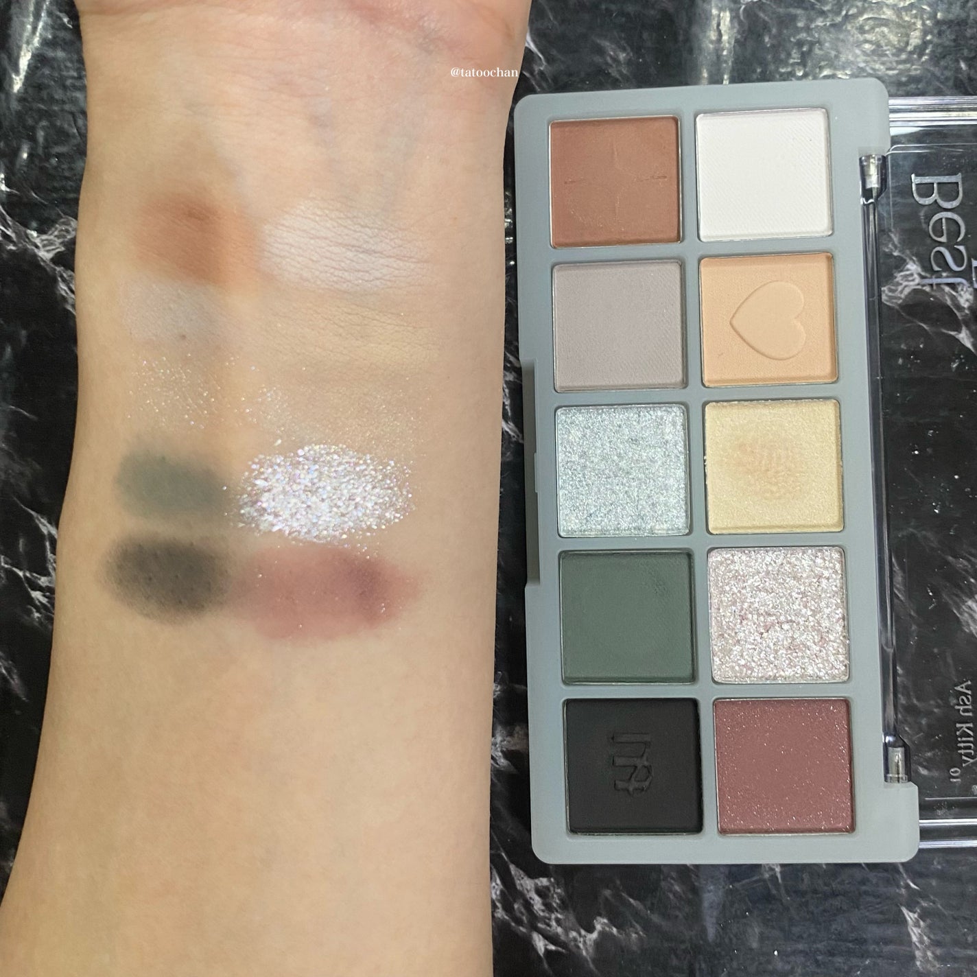 ビーマイベストフレンズハウスパレット/Milk Touch/アイシャドウパレットを使ったクチコミ(3枚目)