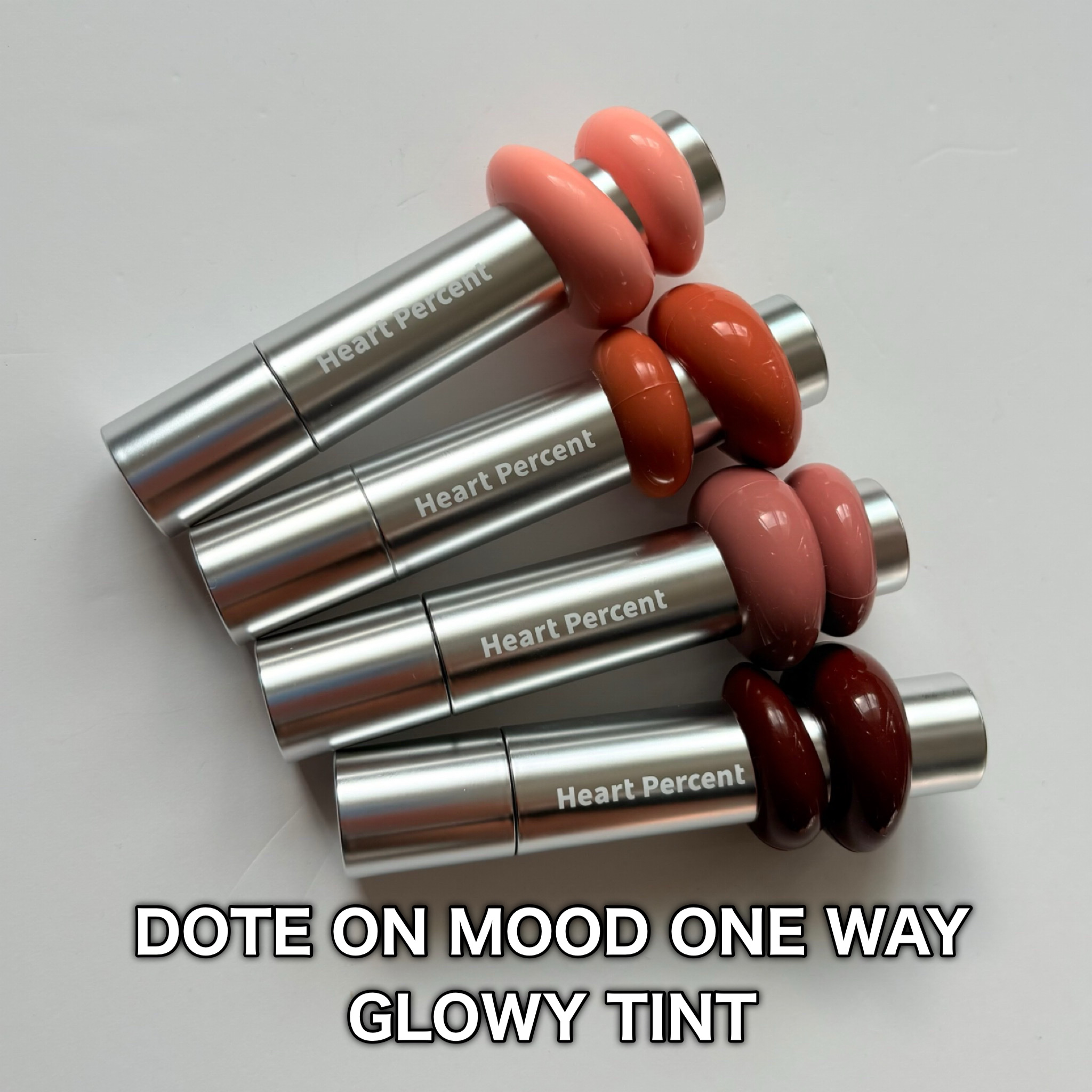 ドットオンムードワンウェイグロイティント/Heart Percent/リップティントを使ったクチコミ（2枚目）