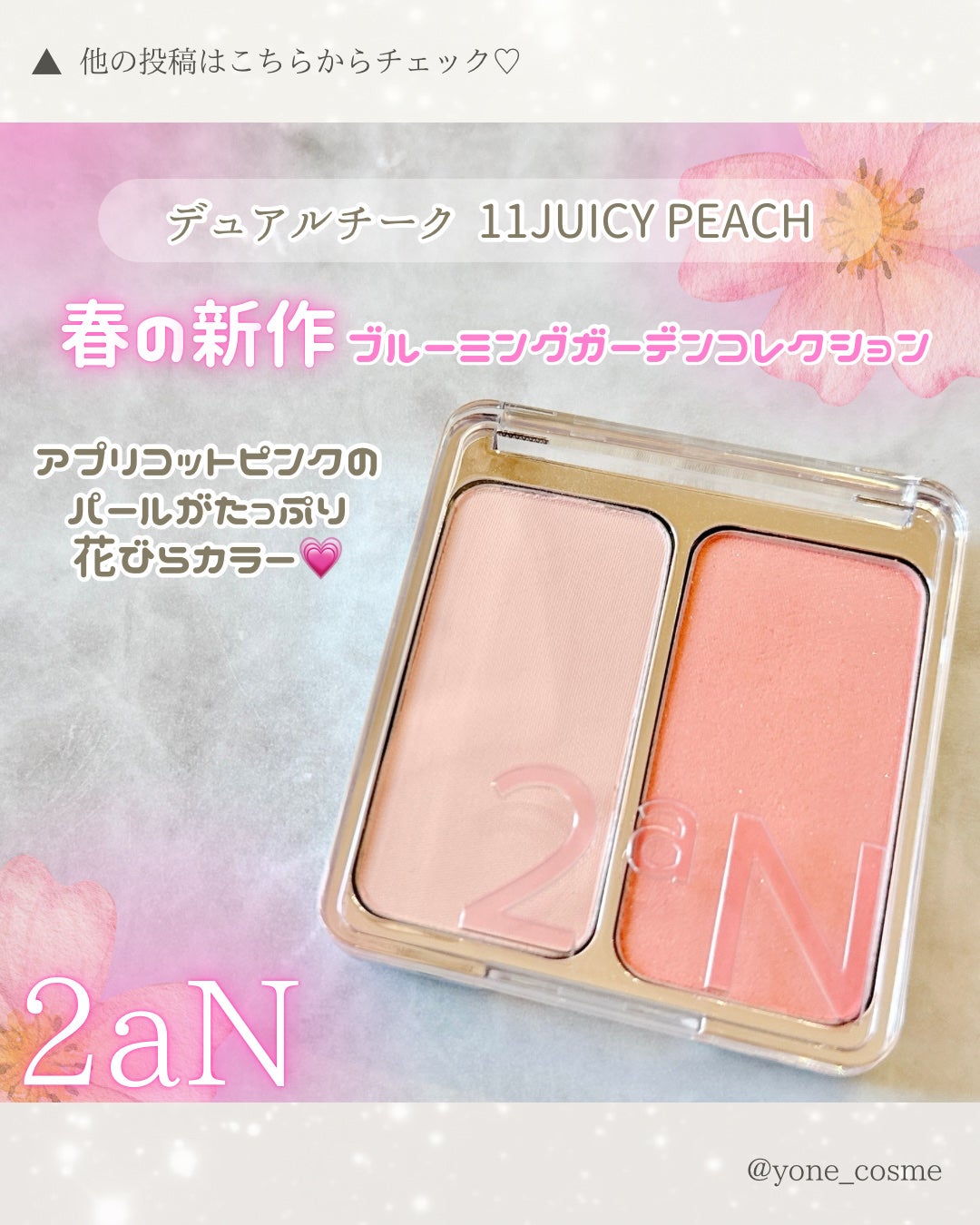 デュアルチーク/2aN/パウダーチークを使ったクチコミ(3枚目)