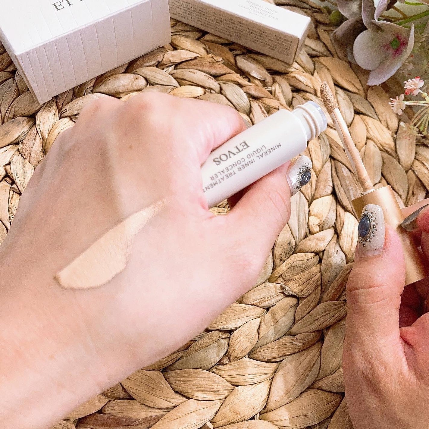 ミネラルインナートリートメントリキッドコンシーラー/エトヴォス/リキッドコンシーラーを使ったクチコミ(2枚目)