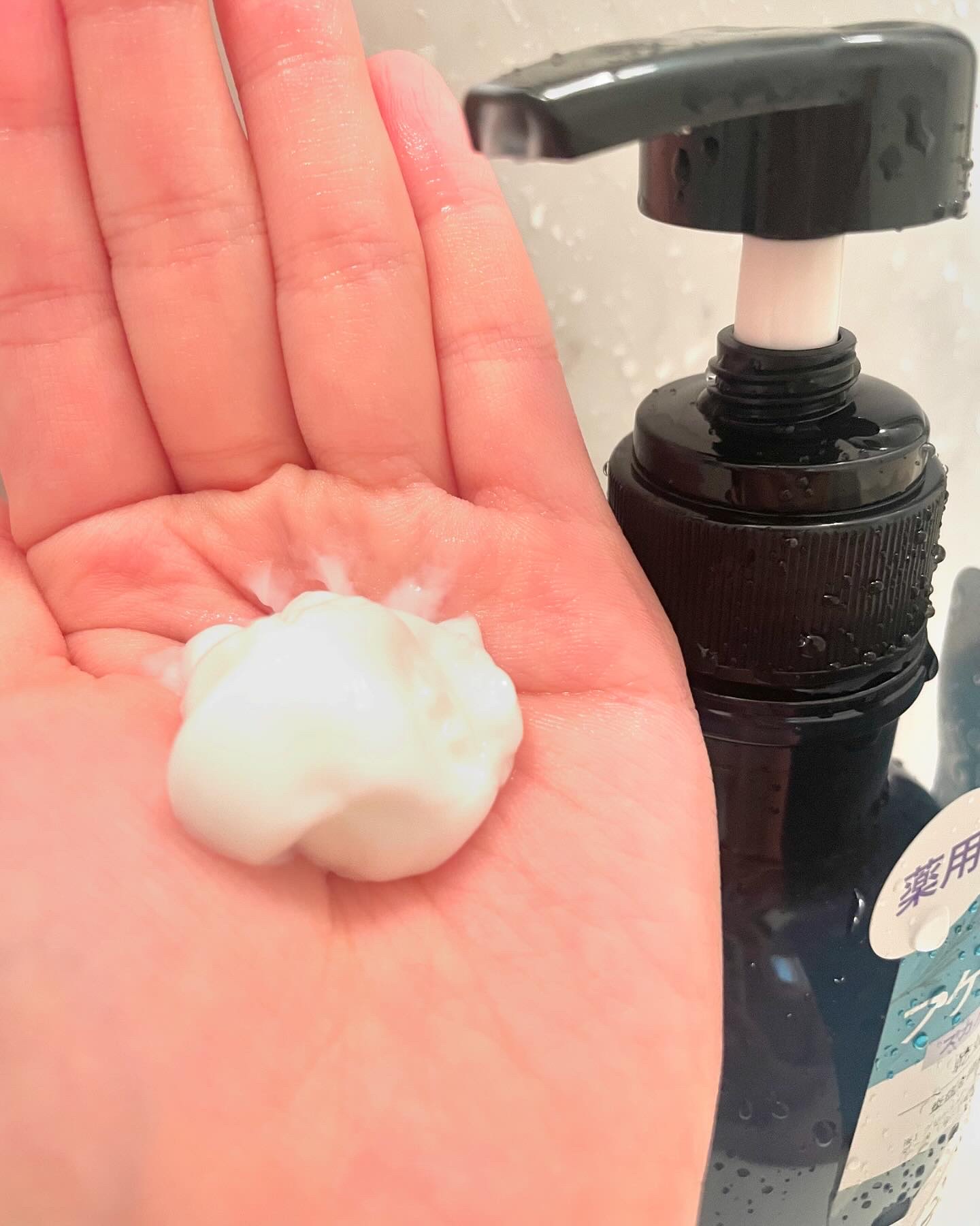 薬用スカルプケアシャンプー/トリートメント モイスト/WELLP/市販シャンプーを使ったクチコミ（3枚目）