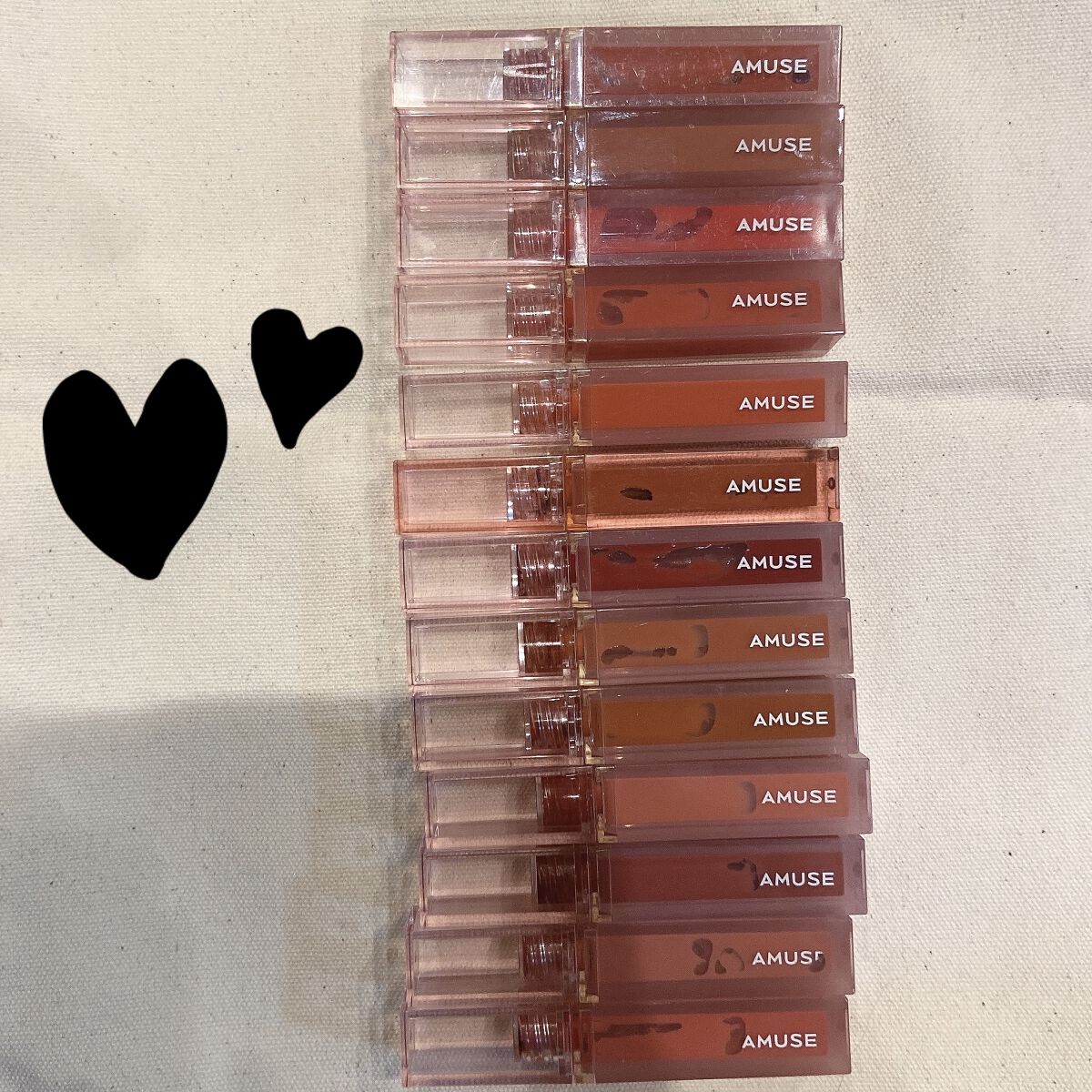 デューティント/AMUSE/リップティントを使ったクチコミ（1枚目）