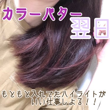 エンシェールズカラーバター/エンシェールズ/ヘアカラーを使ったクチコミ（2枚目）