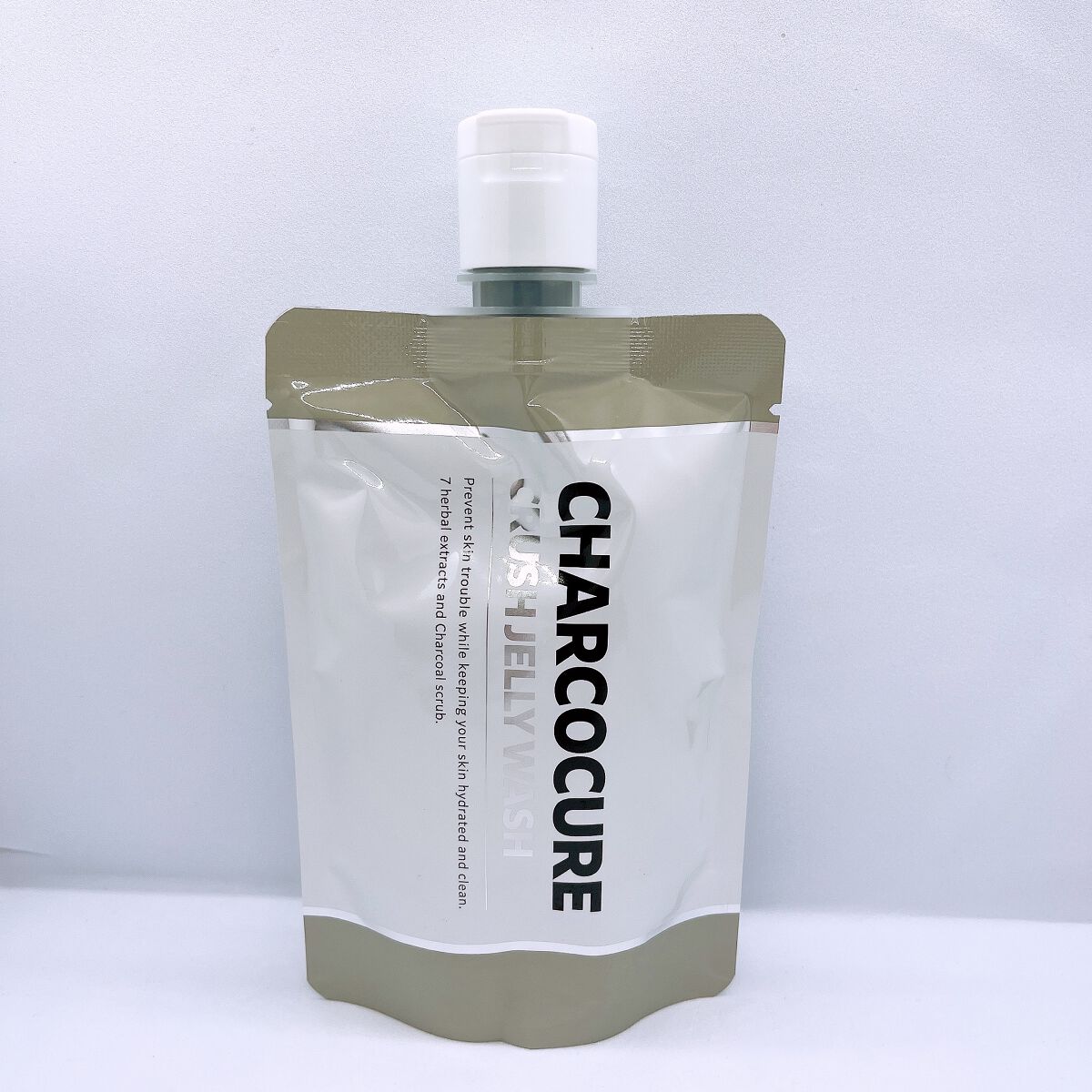 チャコキュア　クラッシュジェリーウォッシュ/山忠/その他洗顔料を使ったクチコミ（1枚目）