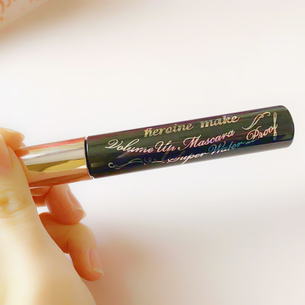 ボリューム＆カールマスカラ スーパーWP 01 漆黒ブラック/ヒロインメイク/マスカラを使ったクチコミ（2枚目）