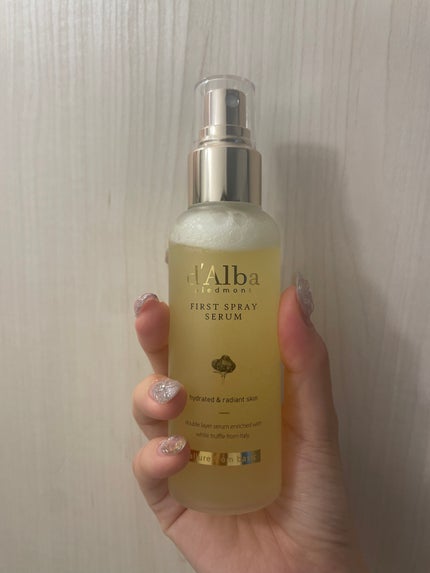 ダルバ ホワイトトリュフファーストスプレーセラム/ダルバ/ミスト状化粧水を使ったクチコミ(2枚目)
