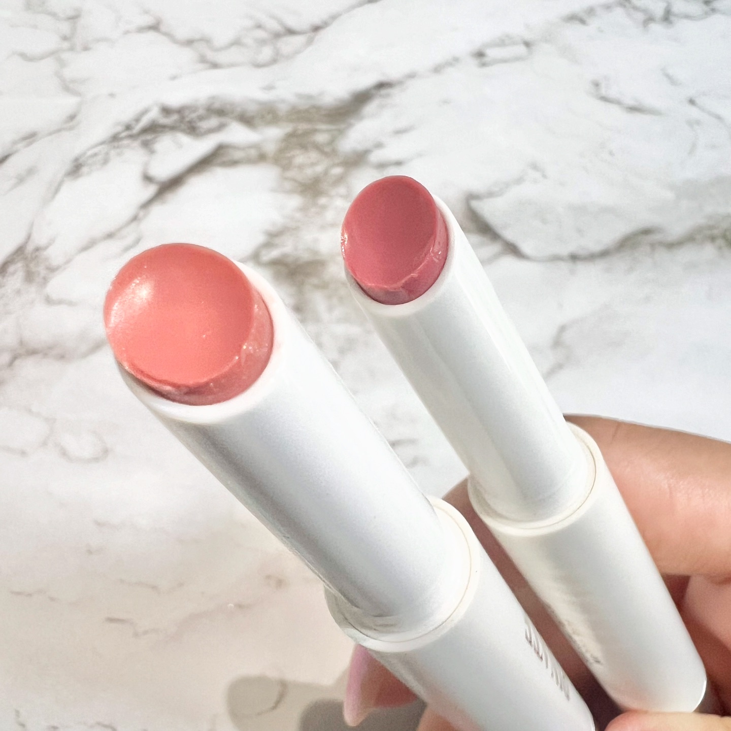 ベアグローペプチドメルティングバーム/PINATE/口紅を使ったクチコミ（2枚目）