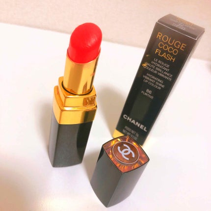 ルージュ ココ フラッシュ/CHANEL/口紅を使ったクチコミ(1枚目)