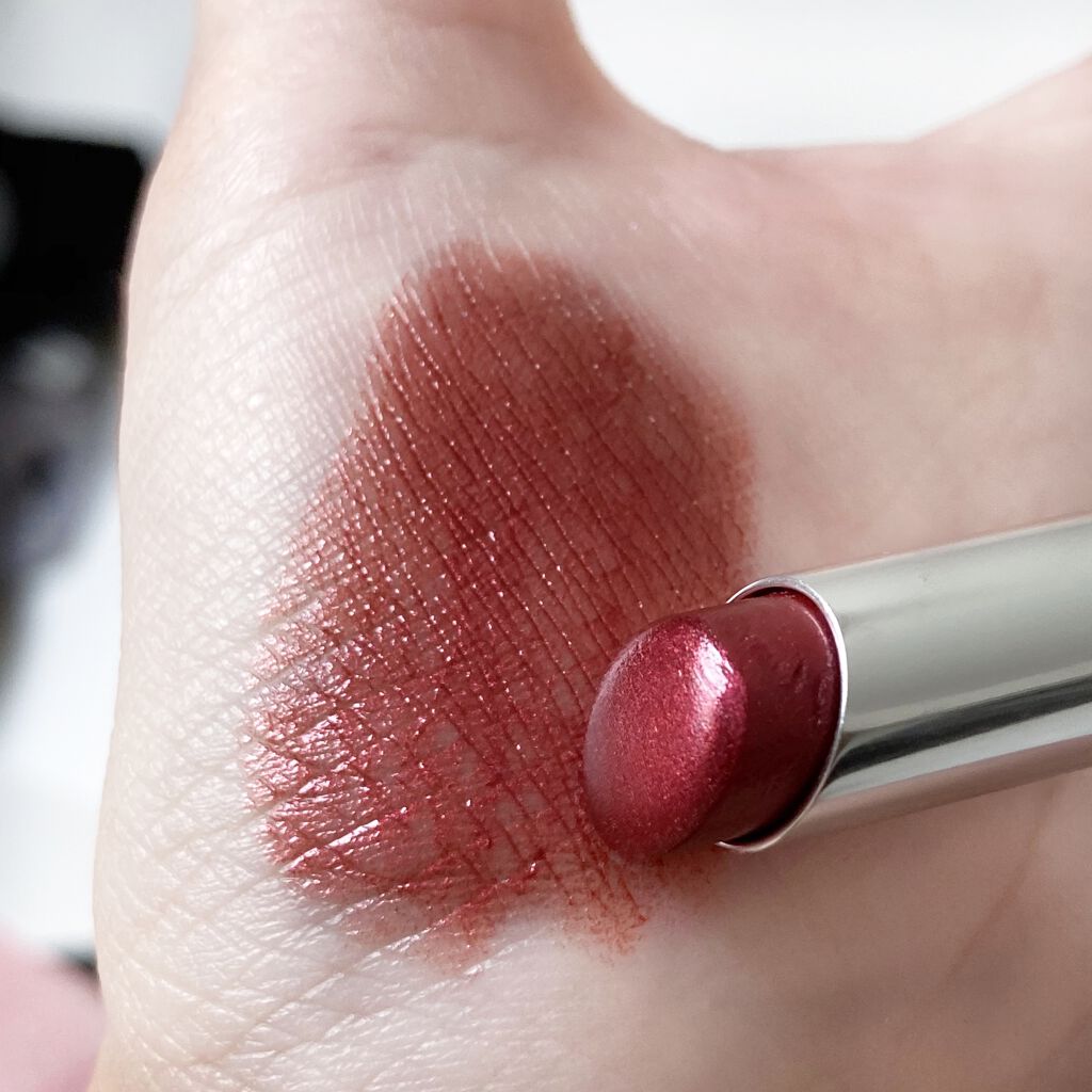 オーガニックリッチカラールージュ/アクア・アクア/口紅を使ったクチコミ(3枚目)