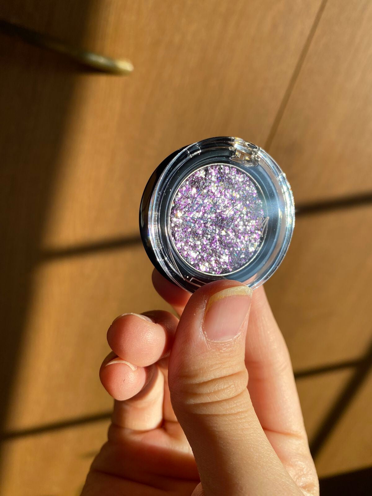 URGLAM GLITTER GEM/U R GLAM/ジェル・クリームチークを使ったクチコミ(2枚目)