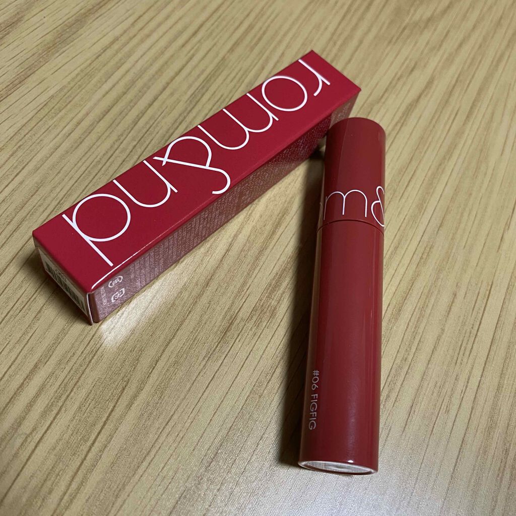 ジューシーラスティングティント/rom&nd/リップティントを使ったクチコミ（1枚目）