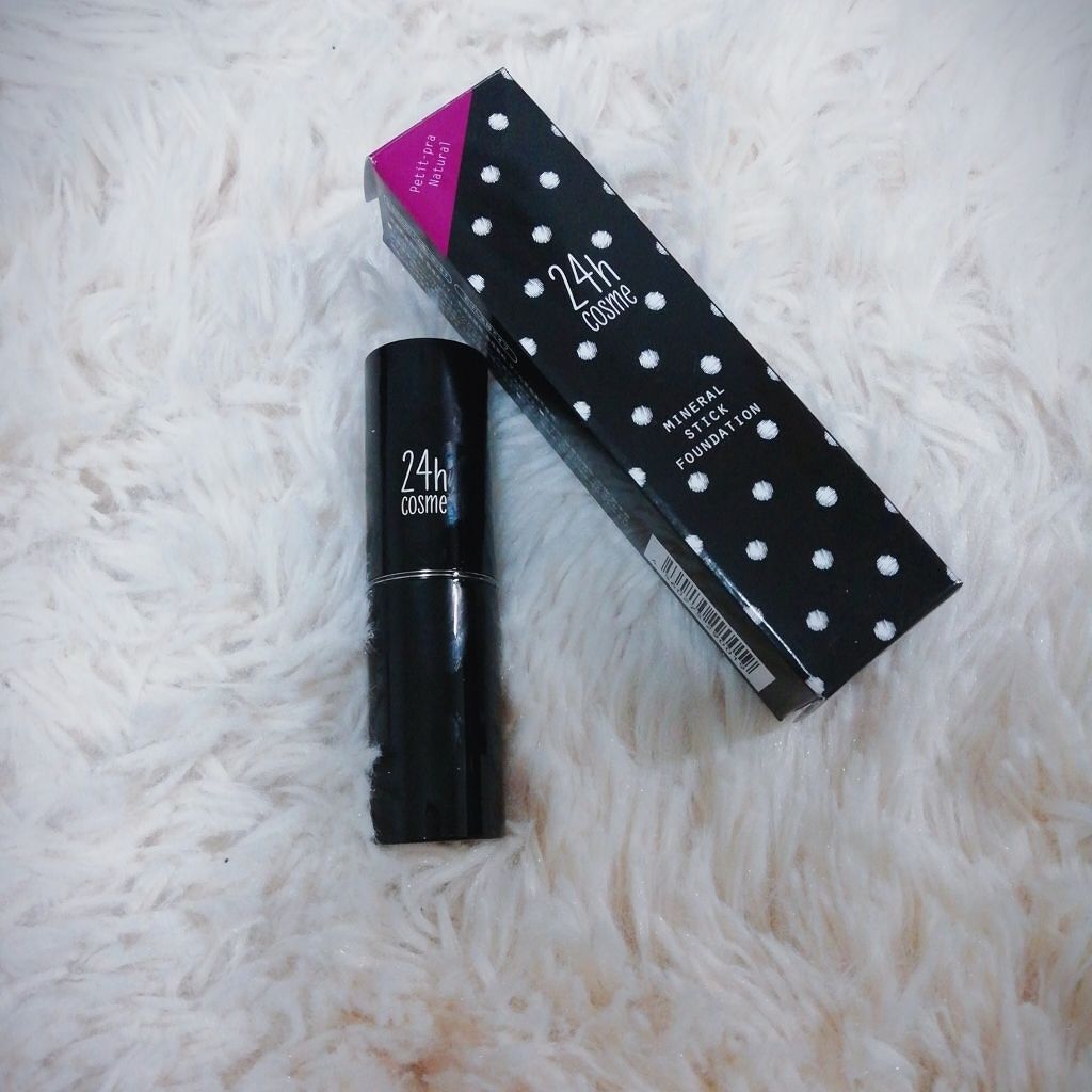 24 ミネラルスティックファンデ 02ライト/24h cosme/その他ファンデーションを使ったクチコミ（1枚目）