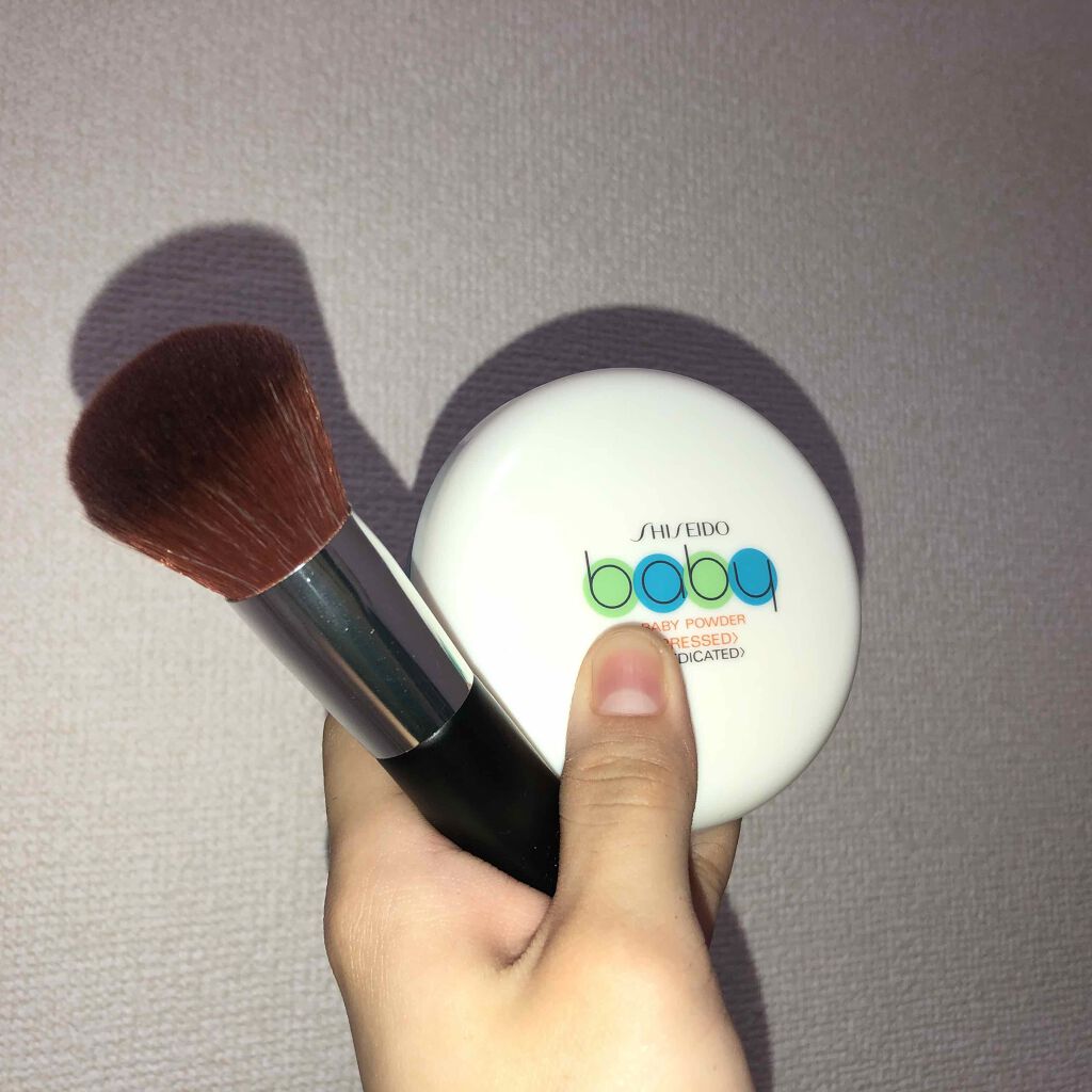 資生堂ベビーパウダー(プレスド)/ベビー/ボディパウダーを使ったクチコミ(1枚目)