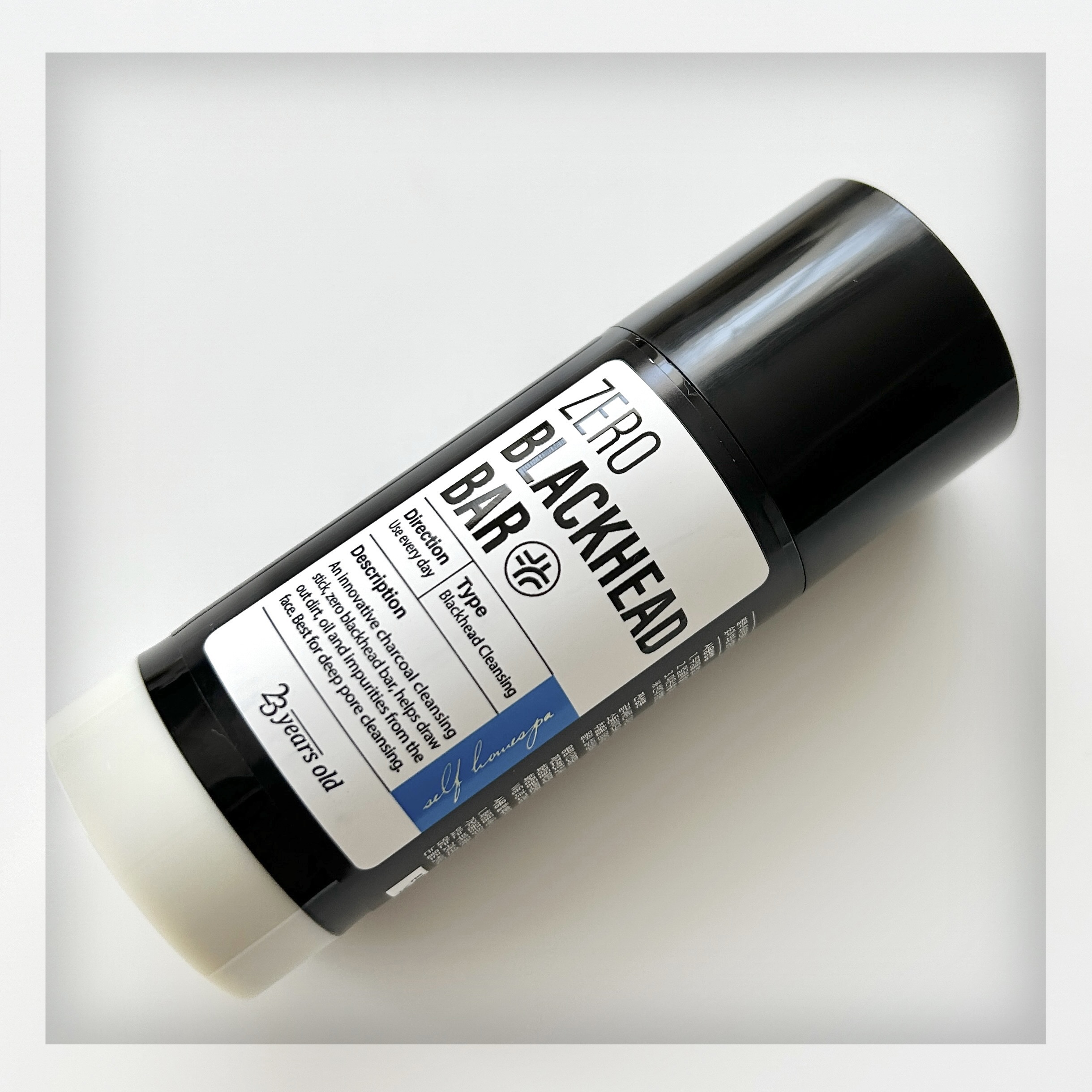 ブラックペイントラバー/23years old/その他洗顔料を使ったクチコミ（1枚目）