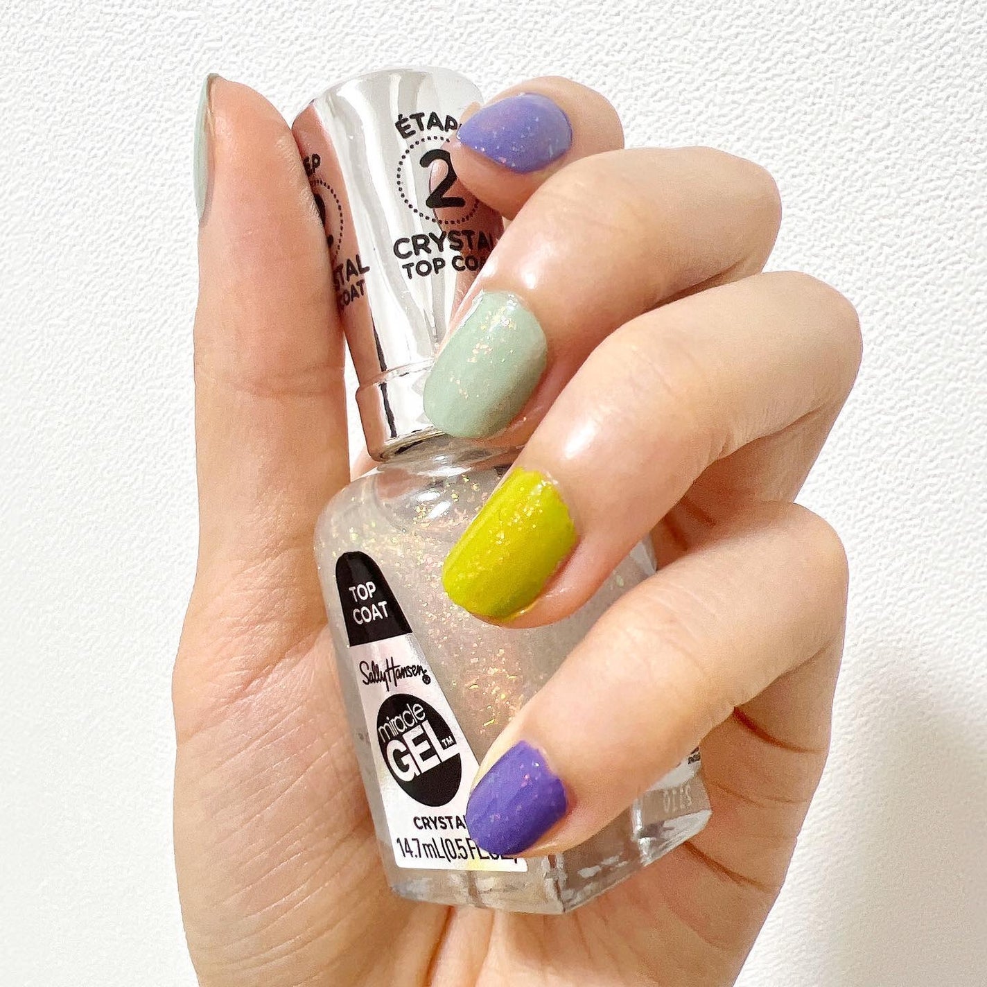 ジェルフィニッシュ ネイルカラー/サリーハンセン/マニキュアを使ったクチコミ(3枚目)