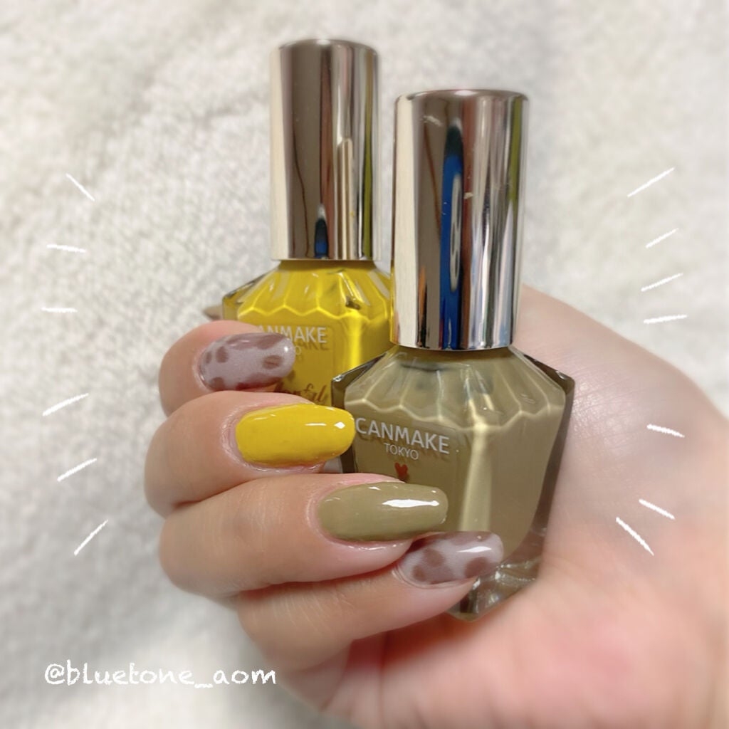 カラフルネイルズ/キャンメイク/マニキュアを使ったクチコミ(3枚目)