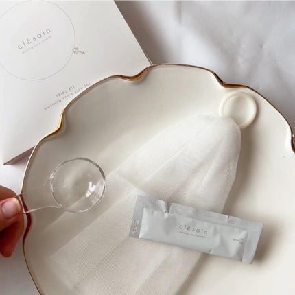 スノーパウダーウォッシュ クレソワン/クレソワン/洗顔パウダーを使ったクチコミ(4枚目)