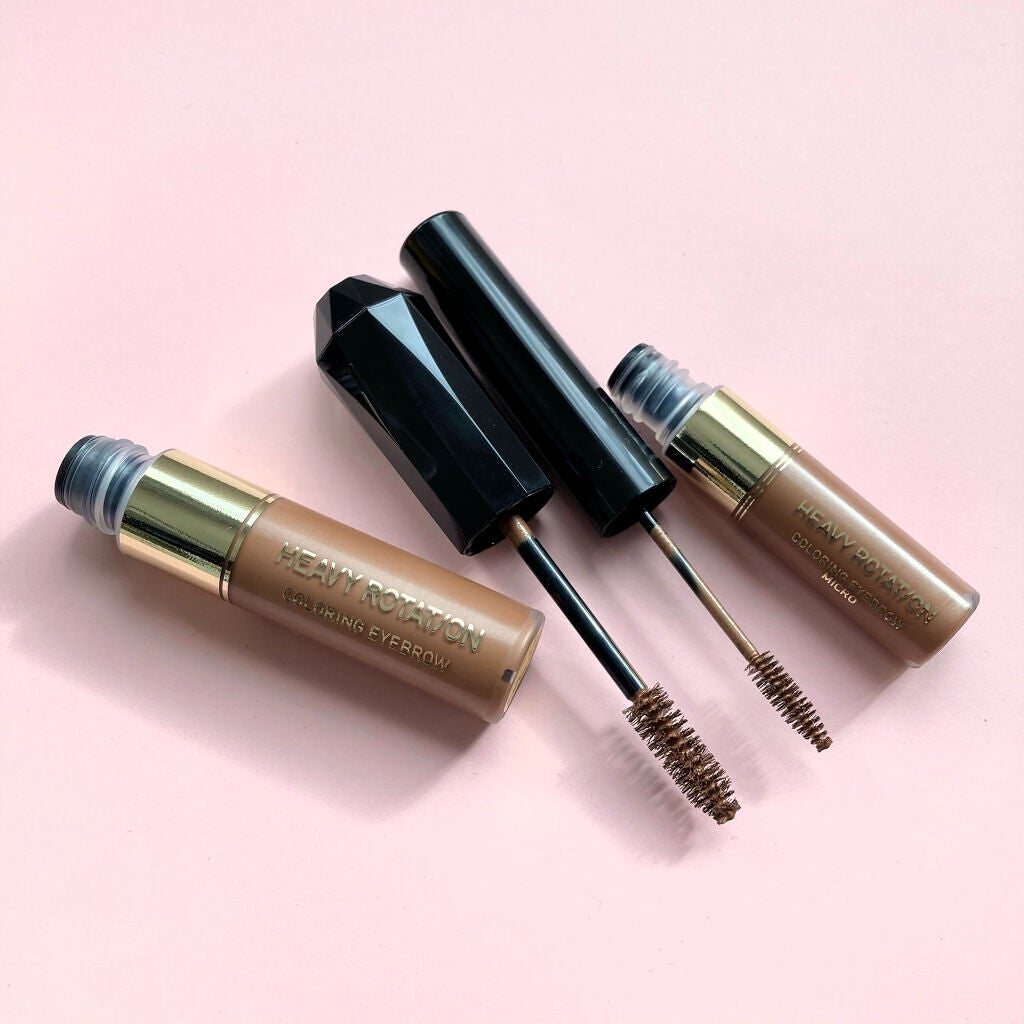 カラーリングアイブロウ マイクロ/ヘビーローテーション/眉マスカラを使ったクチコミ(3枚目)