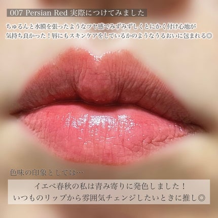 アディクション リップ セラム ティント 007 Persian Red/ADDICTION/リップティントの画像