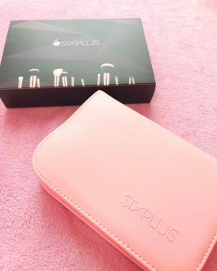 貴族のゴールド メイクブラシ11本セット 化粧ポーチ付き/SIXPLUS/メイクブラシを使ったクチコミ(2枚目)
