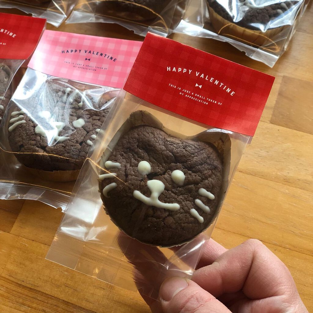 ゆーやん on LIPS 「cottaの手作りキットで、可愛い猫ちゃん型のガトーショコラを..」(4枚目)