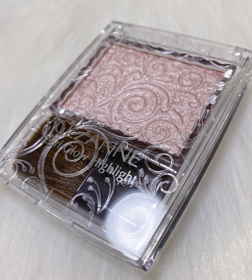 パールグロウハイライト/CEZANNE/パウダーハイライトを使ったクチコミ(2枚目)