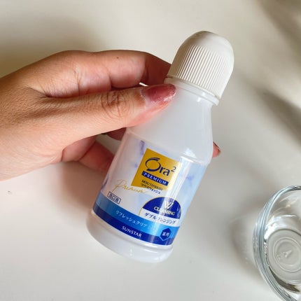 オーラツープレミアム マウスウォッシュ ダブルクレンジング リフレッシュクリアミント/オーラツー/マウスウォッシュ・スプレーを使ったクチコミ(5枚目)