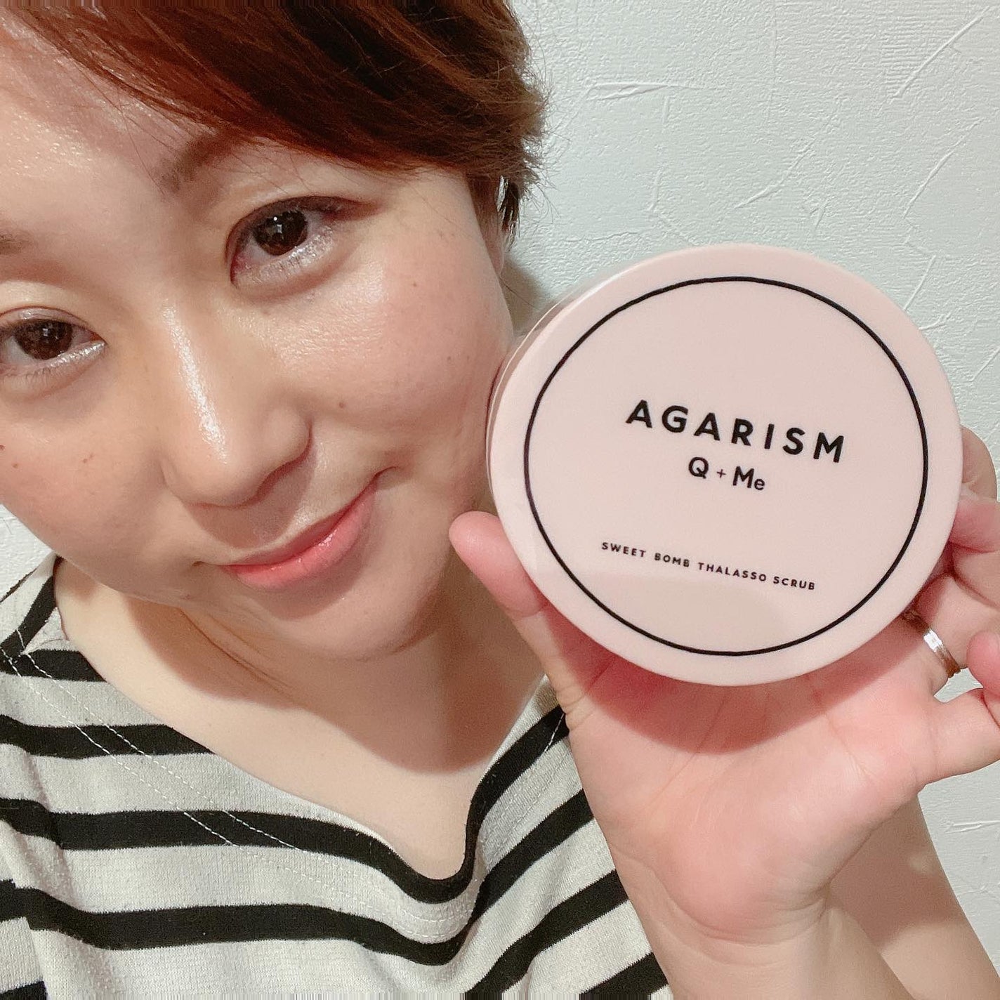 Q+Me スウィート ボム タラソ スクラブ/AGARISM/バスト・ヒップケアを使ったクチコミ(5枚目)