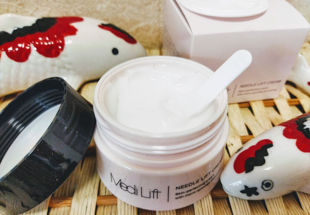 メディリフト ニードルリフトクリーム/YA-MAN TOKYO JAPAN/フェイスクリームを使ったクチコミ(2枚目)