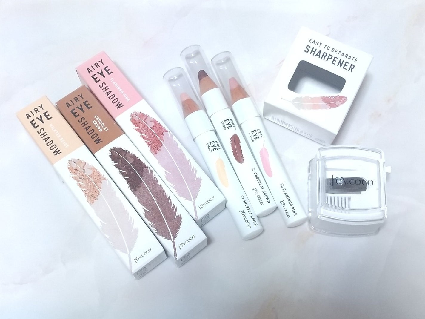 ジョイココ エアリーアイシャドウ/Joy.coco(ジョイココ)/単色アイシャドウを使ったクチコミ(1枚目)