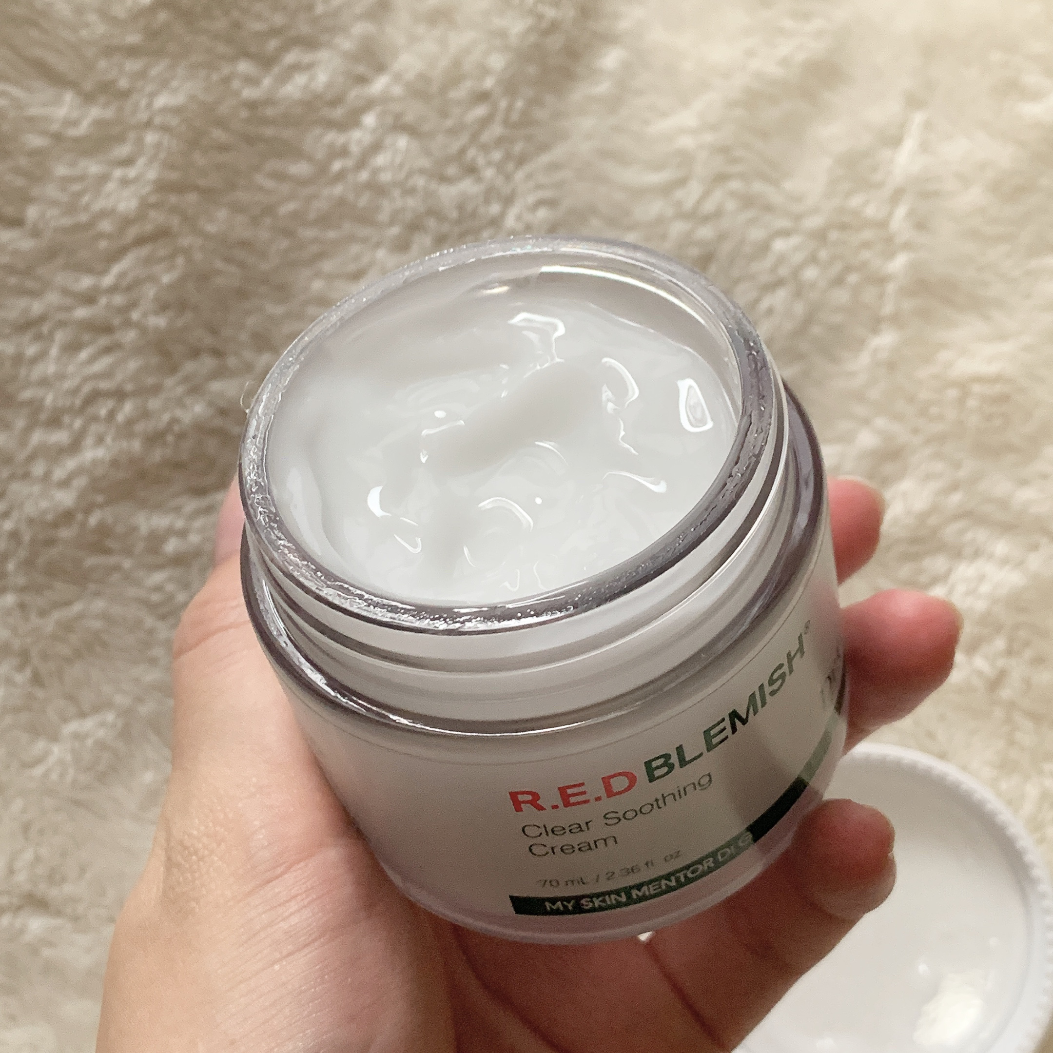 レッドブレミッシュ クリアスージングクリーム/Dr.G/フェイスクリームを使ったクチコミ（2枚目）