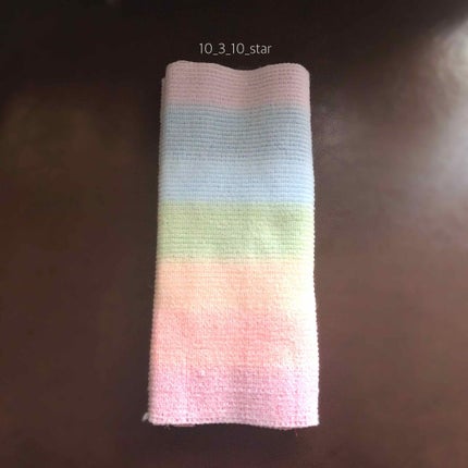 とみてぼし on LIPS 「🌈セリアナナイロボディタオル撮る前にタグを切ってしまいましたが..」(1枚目)