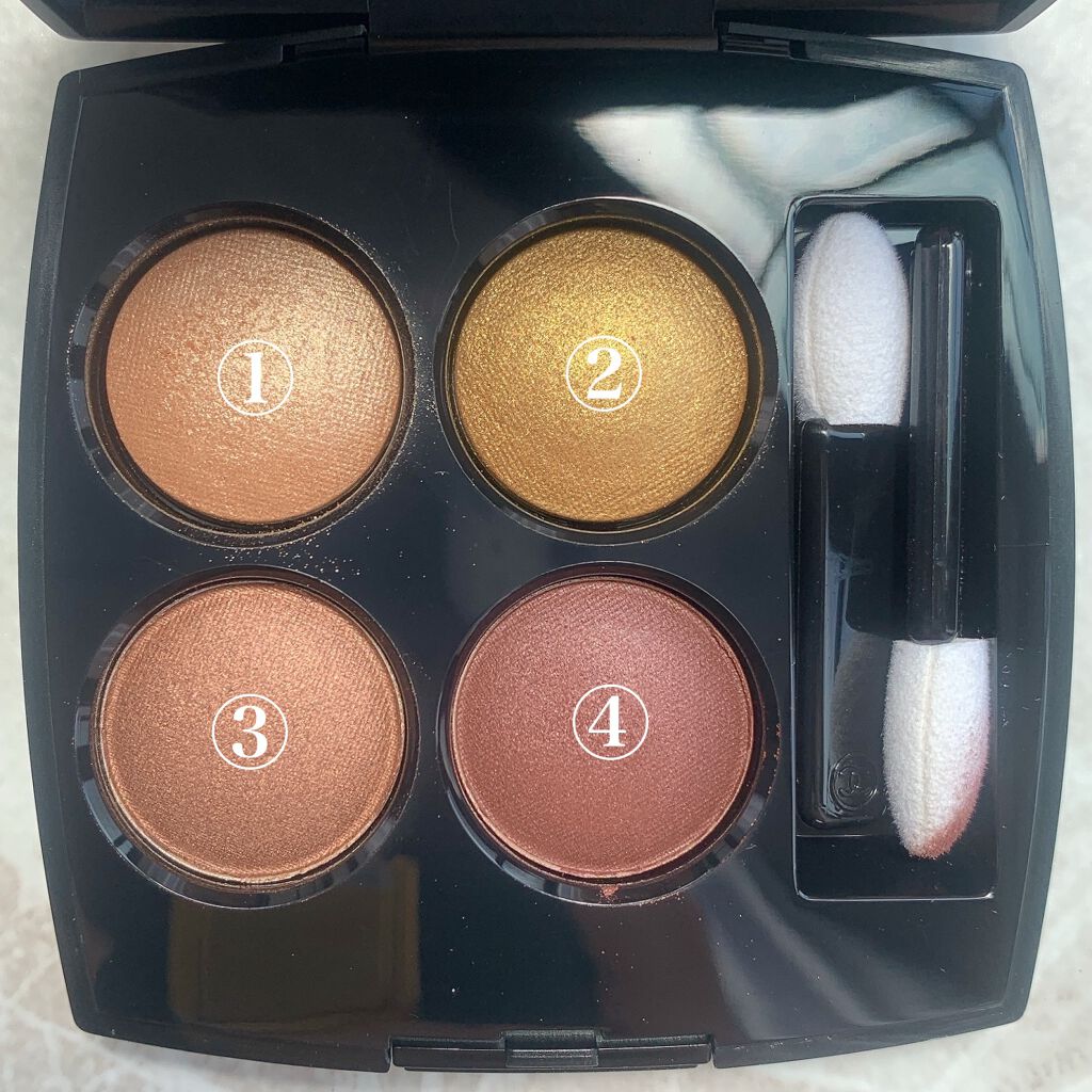 レ キャトル オンブル/CHANEL/アイシャドウパレットを使ったクチコミ（2枚目）