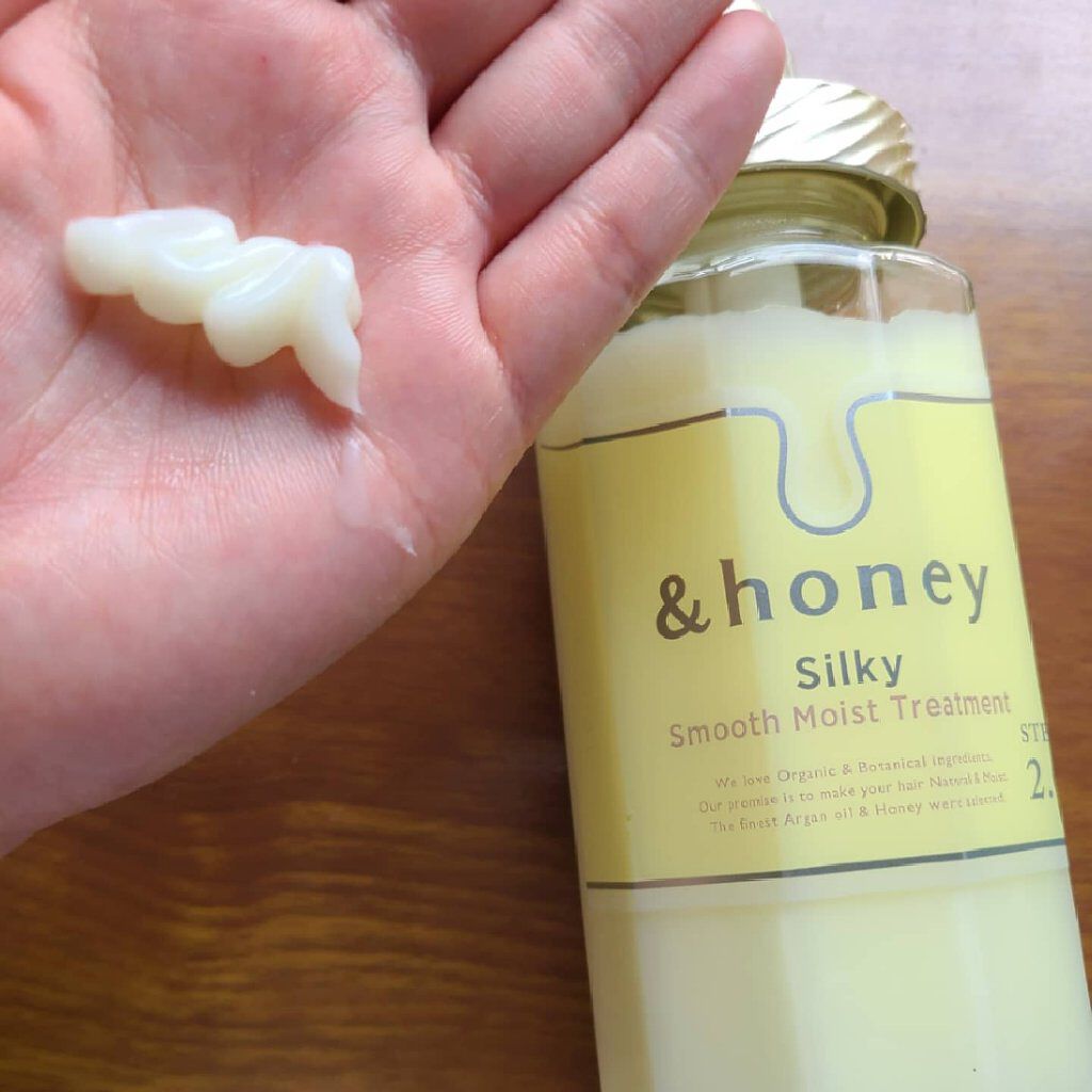 シルキー　スムースモイスチャー　シャンプー　1.0/ヘアトリートメント　2.0/&honey/市販シャンプーを使ったクチコミ（3枚目）