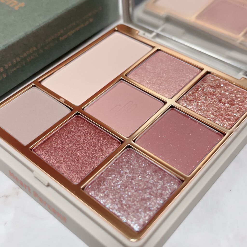 ドットオンムードアイパレット/Heart Percent/アイシャドウパレットを使ったクチコミ（2枚目）