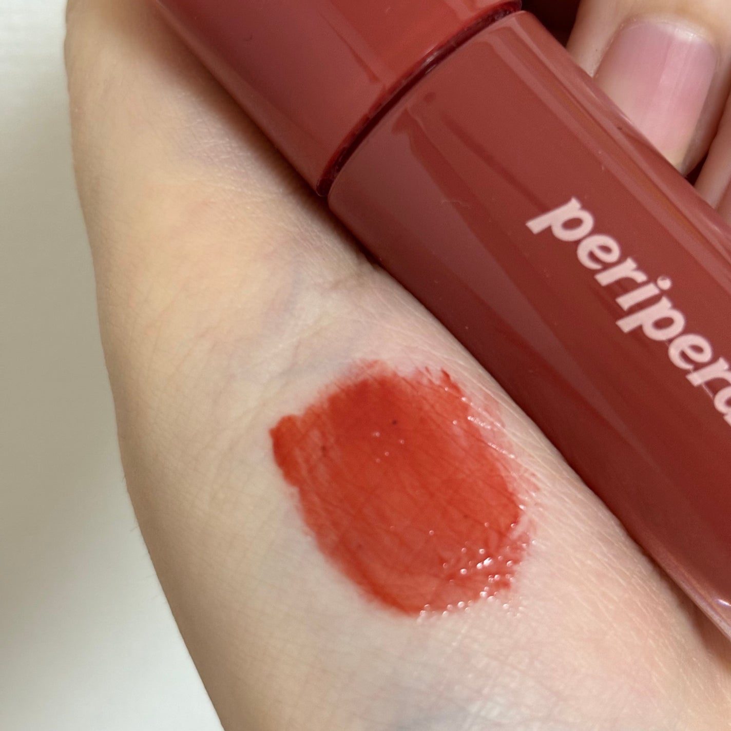 インク ムード グロイ ティント/PERIPERA/リップティントを使ったクチコミ(2枚目)