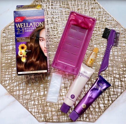 ウエラトーン ツープラスワン クリームタイプ/ウエラ/ヘアカラーを使ったクチコミ(1枚目)