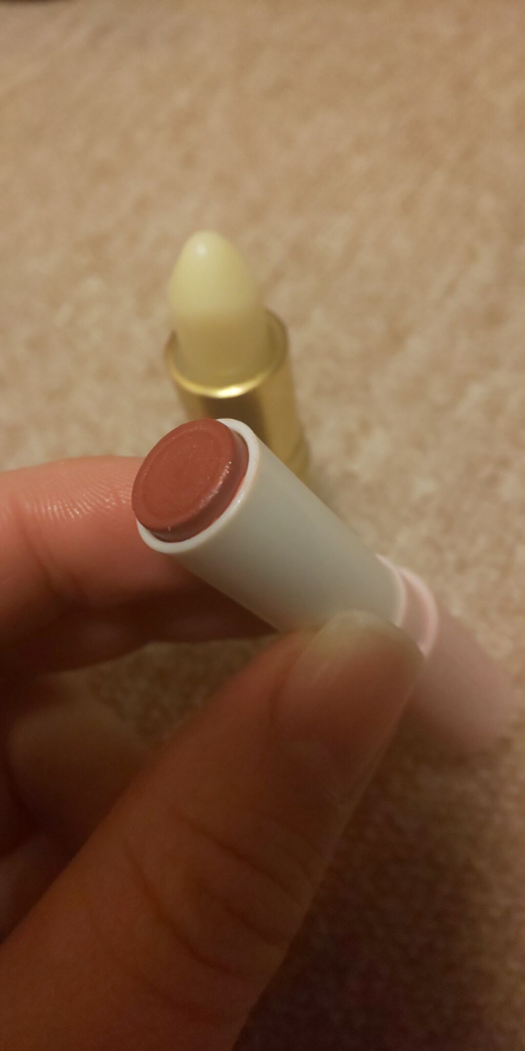 バーグ リップクリーム/コーセー/リップクリームを使ったクチコミ（2枚目）