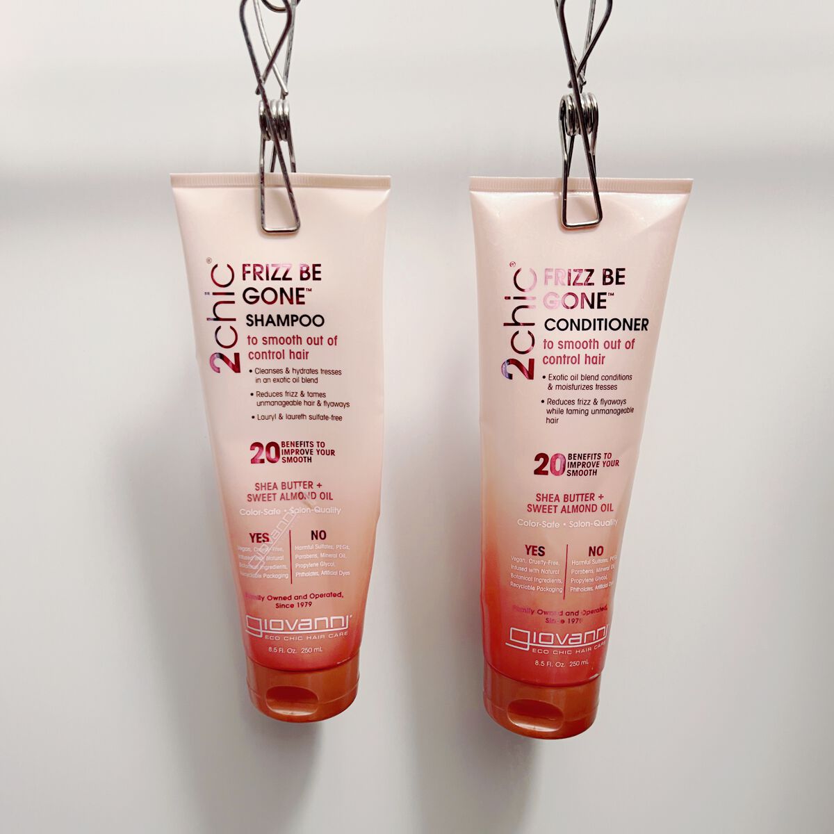 2chic フリッズビーゴーンシャンプー/コンディショナー/giovanni/市販シャンプーを使ったクチコミ（1枚目）