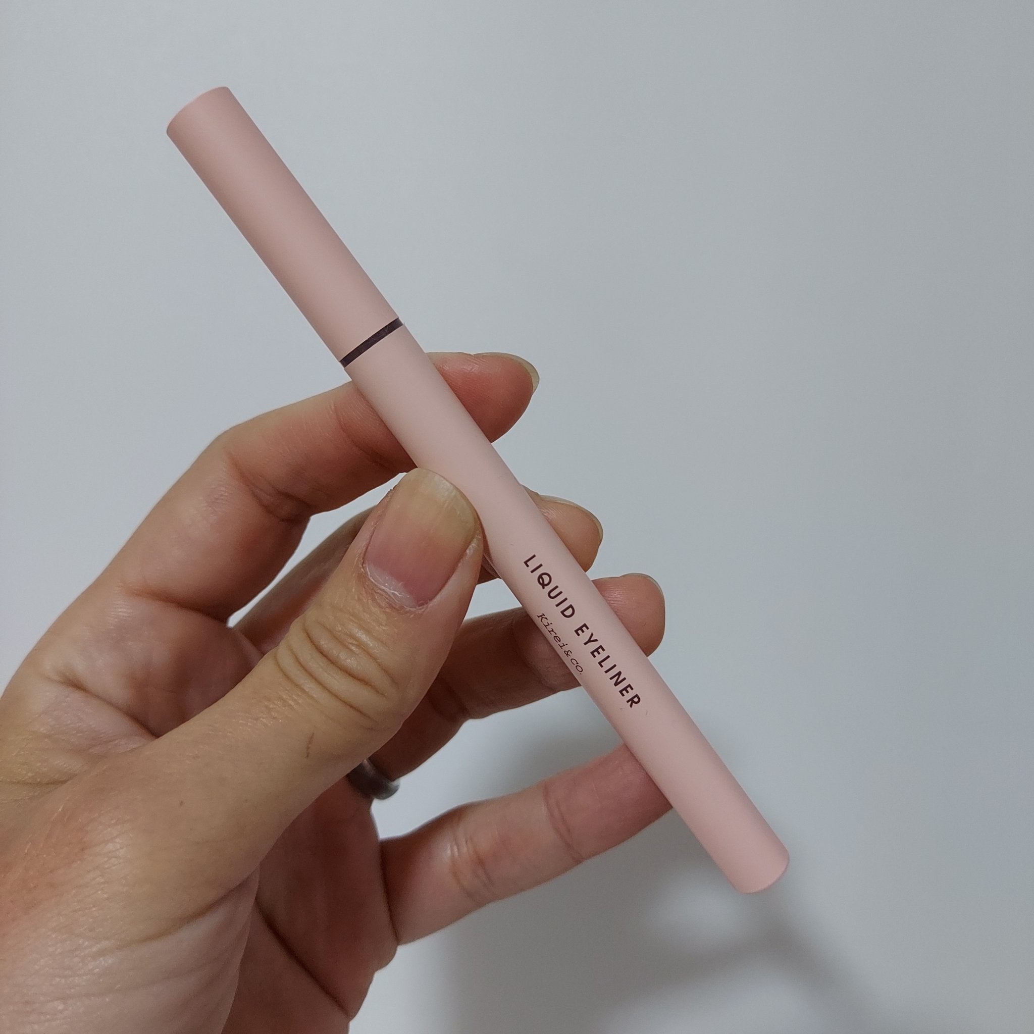 リキッドアイライナー 01ブラック/Kirei&co./リキッドアイライナーを使ったクチコミ（3枚目）