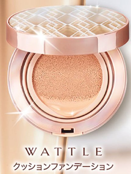 WATTLEクッションファンデーション/WATTLE/クッションファンデーションを使ったクチコミ(1枚目)