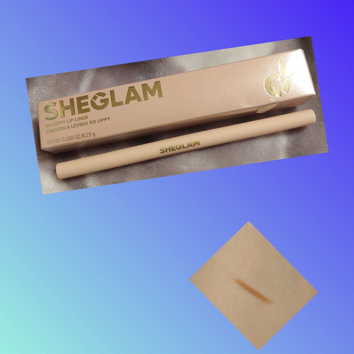 ベルベット マット リップ ライナー/SHEGLAM/リップライナーを使ったクチコミ（1枚目）