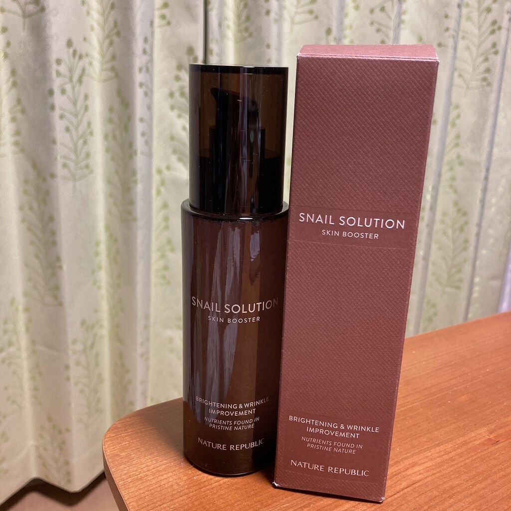(旧)スネイルソリューションスキンブースター/ネイチャーリパブリック/ブースター・導入液を使ったクチコミ(1枚目)