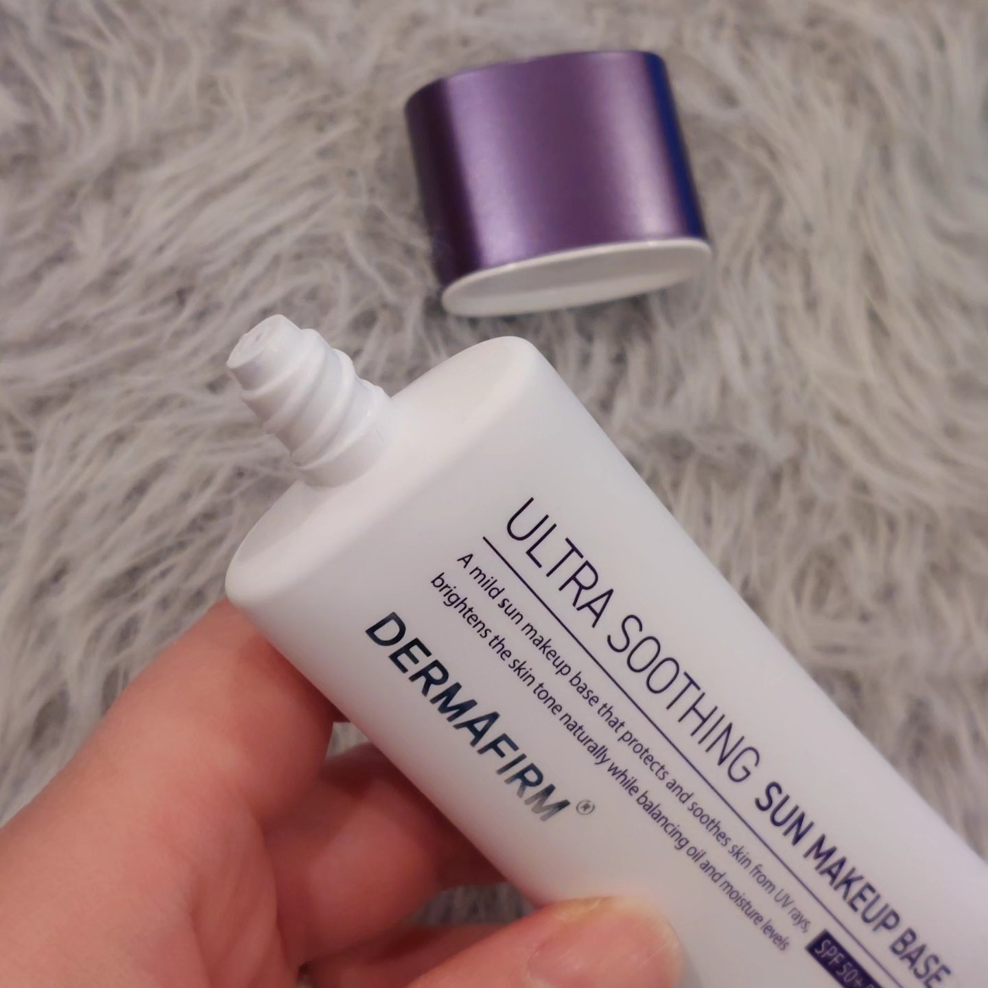 [R4] ウルトラスージングサンメイクアップベース/ダーマファーム/日焼け止めクリームを使ったクチコミ（2枚目）