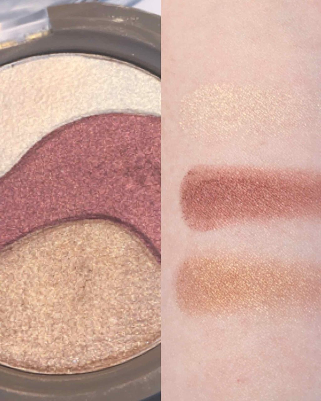 ミネラルシュガートリプルシャドウ/SKINFOOD/アイシャドウパレットを使ったクチコミ（3枚目）
